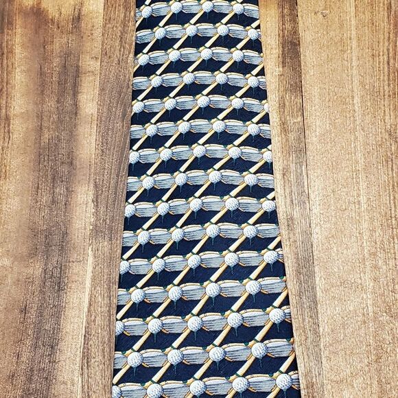 Payne Stewart Golf Shop All Silk Tie Made in the USA - Picture 6 of 6